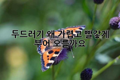 두드러기, 왜 가렵고 빨갛게 부어 오를까요?