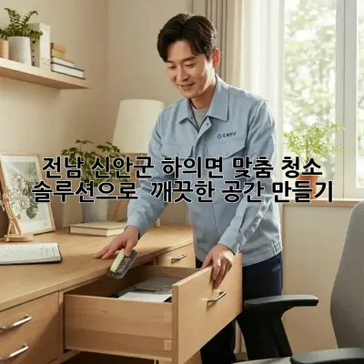 ✨ 전남 신안군 하의면 맞춤 청소 솔루션으로 ✨ 깨끗한 공간 만들기
