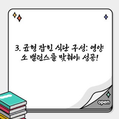 새해 다이어트 계획: 성공적인 다이어트, 어떻게 시작해야 할까요?